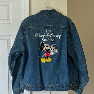 Vintage The Disney Store Mickey Mouse denim jacket